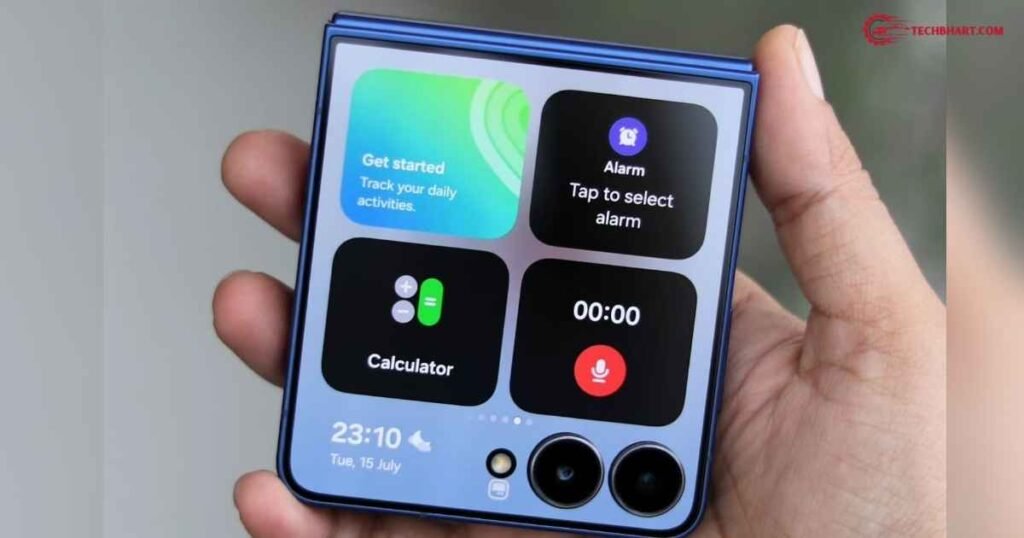 Samsung Galaxy Z Flip7 : ₹97,999 में लॉन्च – धांसू कैमरा, तगड़ी बैटरी और डिस्प्ले के साथ! 2 Samsung Galaxy Z Flip7